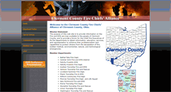 Desktop Screenshot of clermontfirechiefs.org